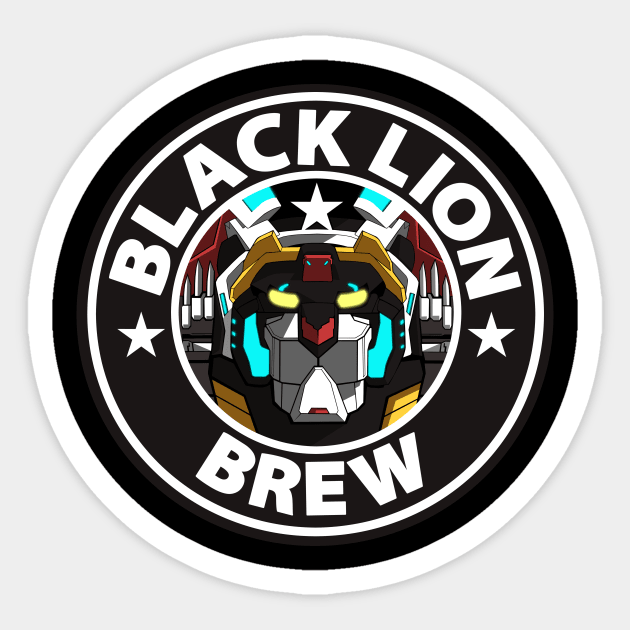 Black Lion Brew Sticker by Lmann17